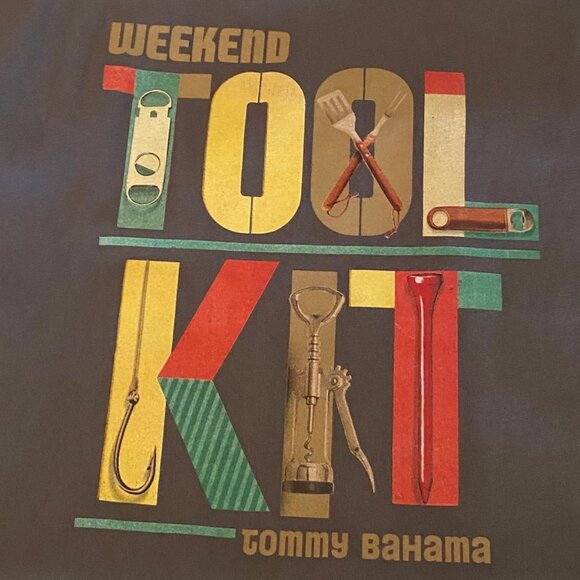 Men's Tommy Bahama T-Shirt - Weekend Tool Kit - Picture 3 of 3